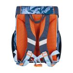 Herlitz Loop Plus TechMech Schulranzen-Set Junge Polyester Blau, Orange