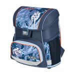 Herlitz Loop Plus TechMech Schulranzen-Set Junge Polyester Blau, Orange