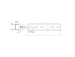 DELOCK Hutschiene 35 x 15 mm (100cm) Aluminium