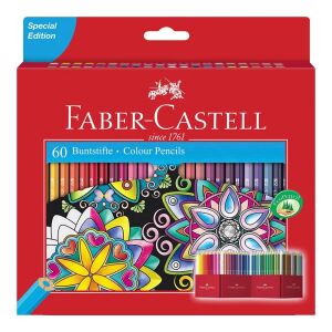 Faber-Castell 111260 Buntstift Mehrfarbig 60 Stück(e)