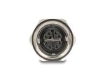 DELOCK M12 Adapter X-kodiert 8 Pin Buchse RJ45 Buchse Cat6