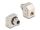 DELOCK M12 Adapter X-kodiert 8 Pin Buchse RJ45 Buchse Cat6