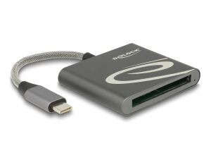 DELOCK USB Type-C Card Reader für CFast 2.0 Speicherkarten