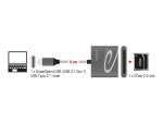 DELOCK USB Type-C Card Reader für CFast 2.0 Speicherkarten