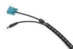 Digitus Flexibler Kabelspiralschlauch mit Einzugshilfe, 5 m