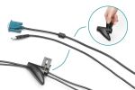 Digitus Flexibler Kabelspiralschlauch mit Einzugshilfe, 5 m