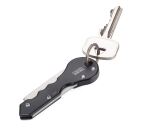 TROIKA KTL88-BK Schlüsselkette Schwarz, Silber