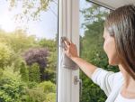 TESA 55296-00000-00 Fensterscheibe Siebmasche Polyester
