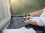 TESA 55296-00000-00 Fensterscheibe Siebmasche Polyester