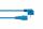 Kabelmeister Netzkabel Schutzkontakt-Stecker Typ E+F (90° gew.) an Kaltgeräte-Buchse C13, blau, 1,00mm², 3m