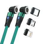 RealPower MagneticCharge2 USB Kabel 1 m Grün