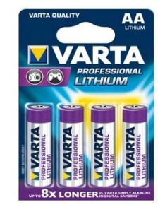 Varta 4x AA Lithium Einwegbatterie