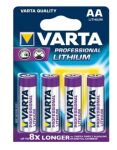 Varta 4x AA Lithium Einwegbatterie