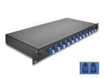 DELOCK 19" LWL Spleißbox 12x LC DX OS2 1HE...