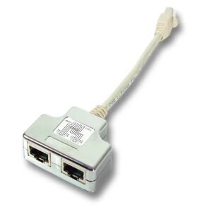 EFB Elektronik K5125.015 Kabeladapter RJ-45 2 x RJ-45 Weiß