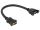 DeLOCK 0.25m 2xHDMI HDMI-Kabel 0,25 m HDMI Typ A (Standard) Schwarz