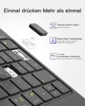 Inateck KB09119_BLACK Tabletersatzteil/-zubehör Tastatur