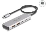 DeLOCK USB 10 Gbps USB Type-C Hub mit 2 x USB Typ-A und 2...