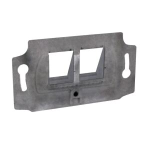 EFB Tragring 2-Port, für Keystones, designfähig TAE