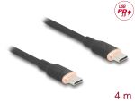 DELOCK USB 2.0 Kabel USB Typ-C St > St PD 3.0 60W 4m schwarz