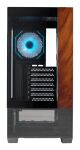 Cooler Master Elite 690 Wood Midi Tower Schwarz
