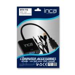 INCA Adapter IHTV-7TS HDMI > VGA St. USB Audio, 1080P, SW retail