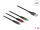 DeLOCK USB Ladekabel 3 in 1 Typ-A zu Lightning / Micro USB / USB Type-C 1 m 3-farbig