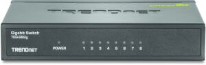Trendnet GREENnet Unmanaged Gigabit Ethernet (10/100/1000) Schwarz