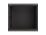 Lanberg WF03-5309-10B Rack 9U Wandmontiertes Regal Schwarz