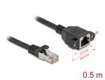 DELOCK Verlängerungskabel S/FTP RJ45 ST -> BU...