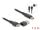 DELOCK USB 2.0 Daten u.Schnellladekabel USB Type-C+USB Steck