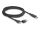 DELOCK USB 2.0 Daten u.Schnellladekabel USB Type-C+USB Steck