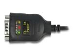 DeLOCK Adapter USB 2.0 Typ-A zu Seriell RS-232 D-Sub 9 Pin 2,5 kV Galvanische Isolation 2 m