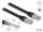 DELOCK RJ45 NWK Cat.6A S/FTP PE Outdoor 5 m schwarz