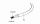 Gembird PC-186-ML12-3M Stromkabel Schwarz CEE7/7 C5-Koppler