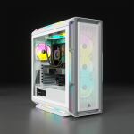 Corsair iCUE 5000T RGB Midi Tower Weiß