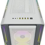 Corsair iCUE 5000T RGB Midi Tower Weiß