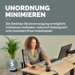 Fellowes Power Cube 3xSteckdose,1xUSB-A,2xUSB-C,Schalter sch