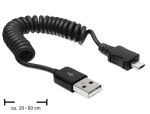 DeLOCK USB 2.0-A/USB micro-B 0.6m USB Kabel 0,6 m USB A...