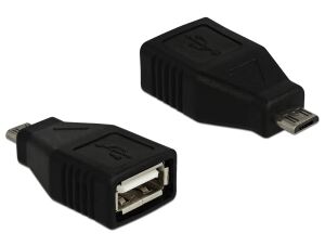 DELOCK USB Adapter A -> micro B Bu/St