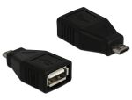 DELOCK USB Adapter A -> micro B Bu/St