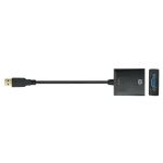 LogiLink UA0231 USB-Grafikadapter 1920 x 1080 Pixel Schwarz