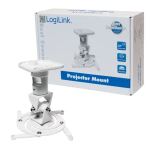 Logilink Beamerhalterung, Armlänge: 220 mm, weiß