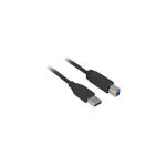 Sharkoon 2m, USB3.0-A/USB3.0-B USB Kabel USB 3.2 Gen 1...