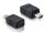 DeLOCK Adapter USB mini/USB micro-B USB mini M micro-B FM Schwarz
