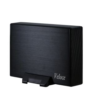 Inter-Tech Veloce GD-35612 Schwarz 3.5" USB