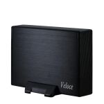 Inter-Tech Veloce GD-35612 Schwarz 3.5" USB