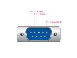 DELOCK Adapter USB 2.0 Typ-A > 1 x Seriell RS-485 DB9