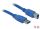 DeLOCK Cable USB3.0 A-B male/male 5m USB Kabel USB A USB B 5 Gbit/s Blau