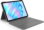 Logitech Combo Touch QWERTZ Deutsch Smart Connector Grau